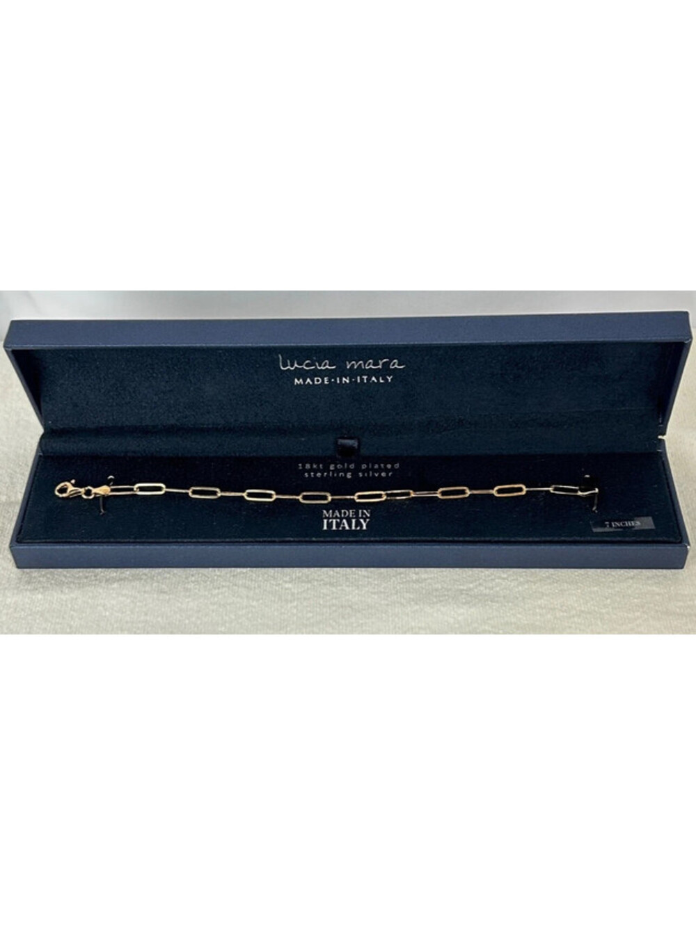 Lucia Mara 18K Gold Plated Sterling Silver bracelet